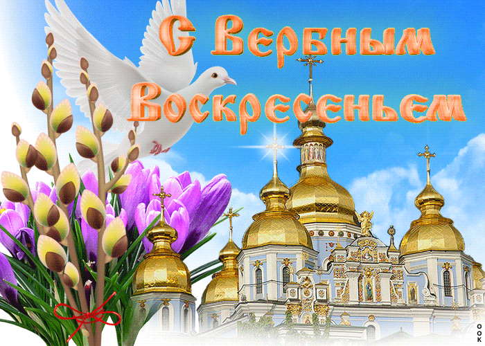 Поздравляю с Вербным Воскресением