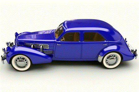 Американский ретро автомобиль Cord 810