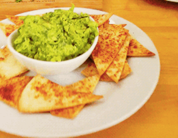 Yes, the esteemed publication is suggesting that we make our guacamole with peas. Imagine you're about to eat this delicious guac...