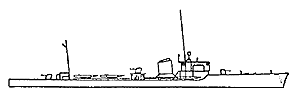 Рисунок. Сиамские минонсцы "Trad", "Chonburi" и "Songhkla".