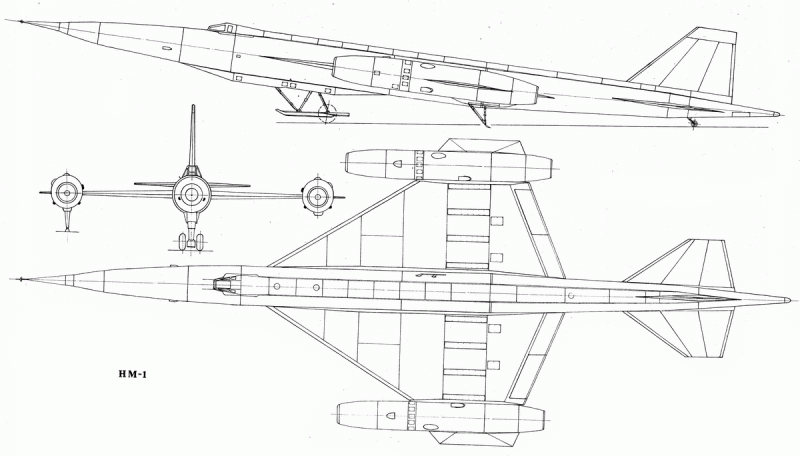 Экспериментальный самолет НМ-1(РСР)