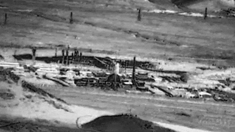 Видео ударов по комплексу в Араке, которое публикуют израильские СМИ. Источник: ТГ-канал "Военный Осведомитель"
