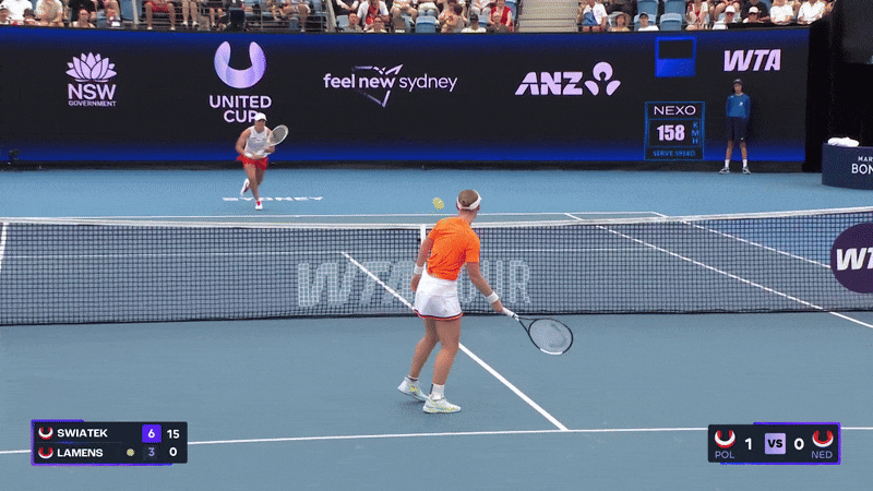 В Швентек вселился Бублик – дала невозможный и незаконный удар — С миру по Нитке