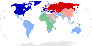 Двуполярный мир в 1959 году